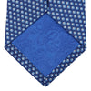 Micro Circles Blue Silk Tie