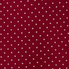 View 3 of product Burgundy and White Small Spot Printed Silk Tie