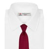 View 2 of product Burgundy and White Small Spot Printed Silk Tie