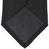View 4 of product Slim Black Grenadine Silk Tie