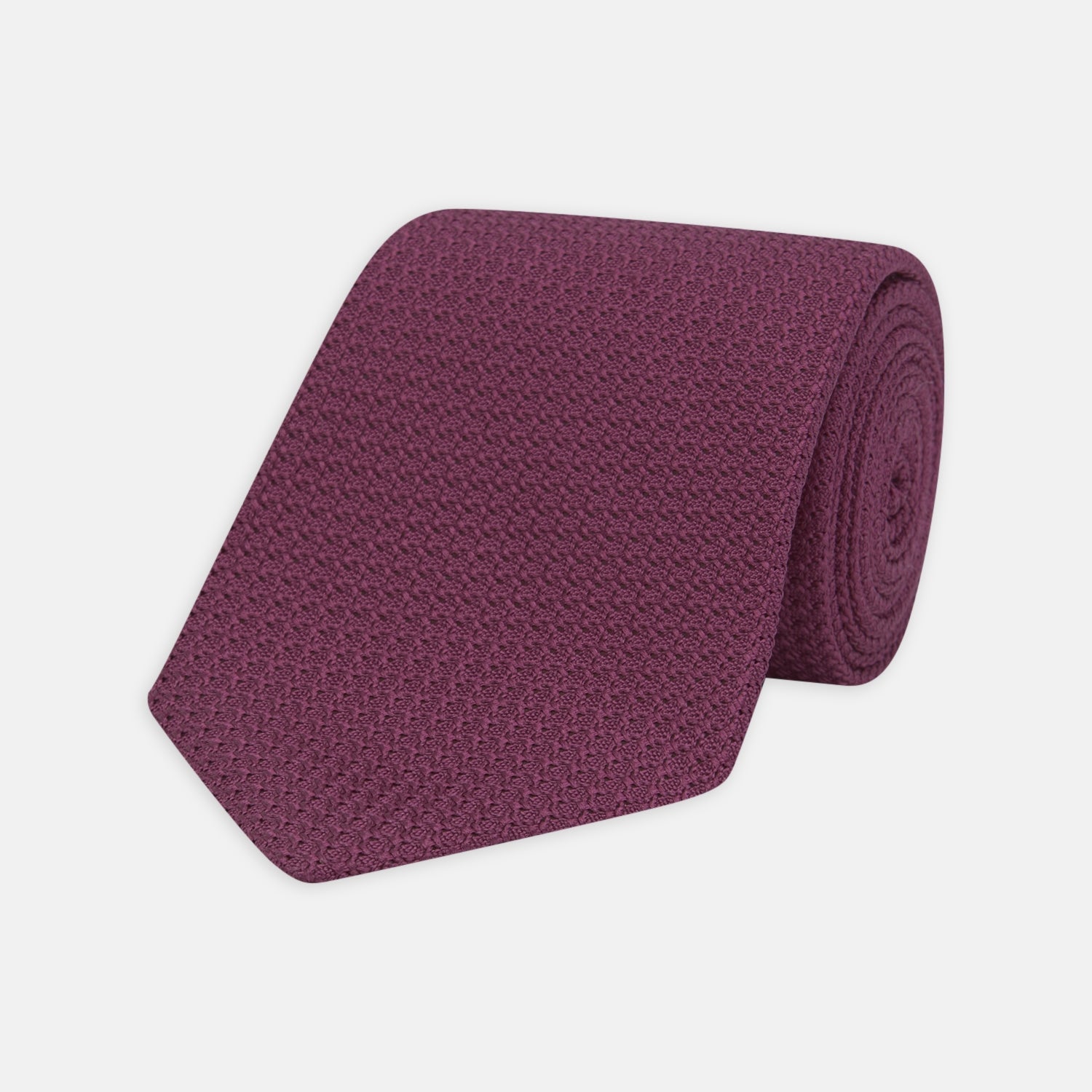 View 1 of product Wine Grenadine Silk Tie