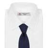 View 2 of product Slim Navy Twill Silk Tie