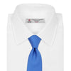 View 2 of product Slim Royal Blue Twill Silk Tie