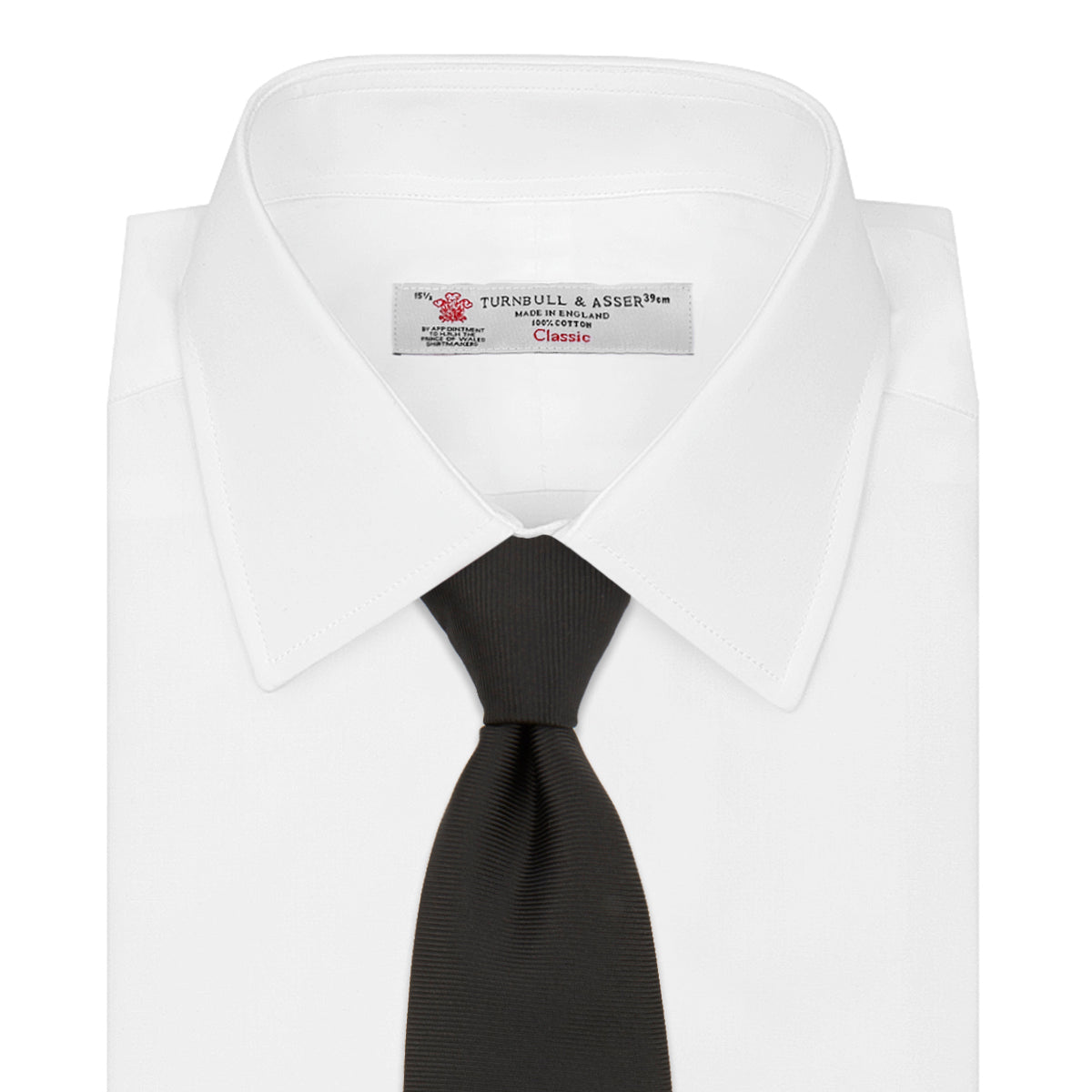 View 2 of product Black Twill Silk Tie
