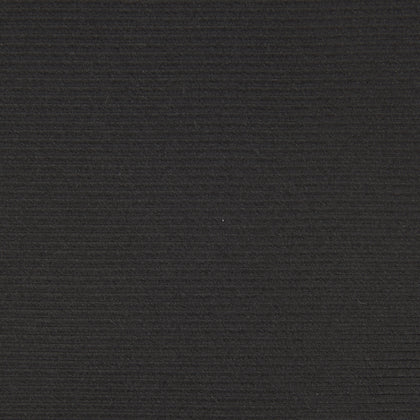 Slim Black Twill Silk Tie Image 2