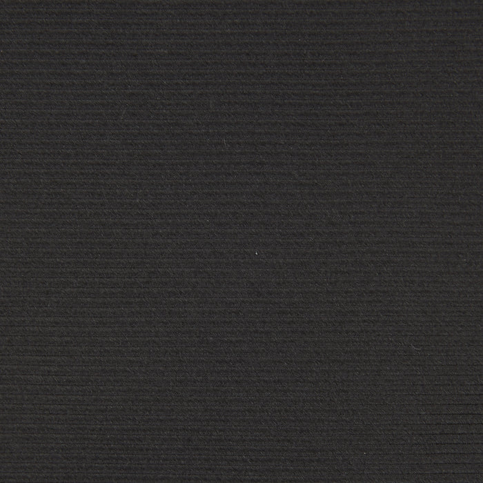 Slim Black Twill Silk Tie Image 2