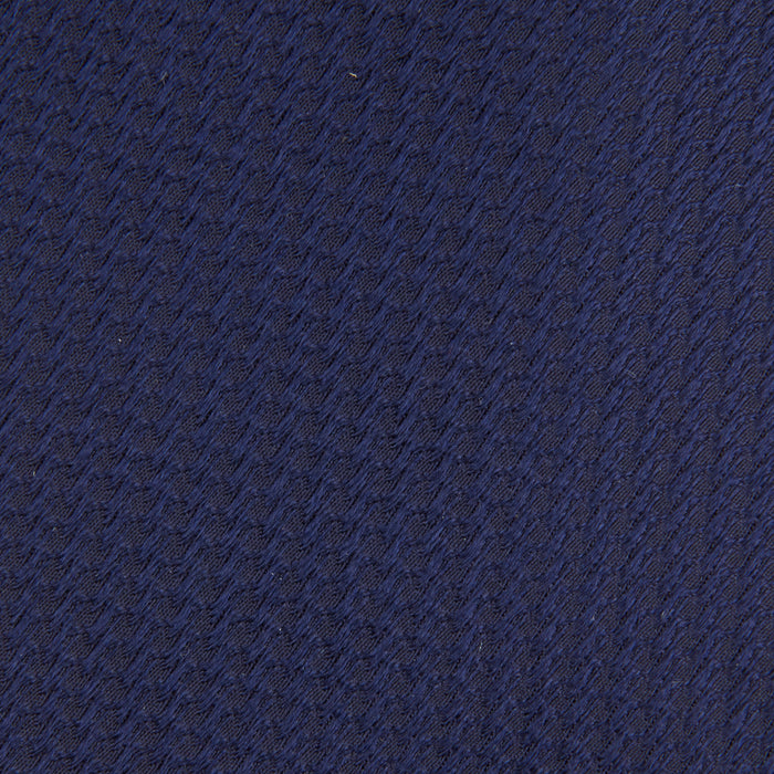 Navy Lace Silk Tie Image 2