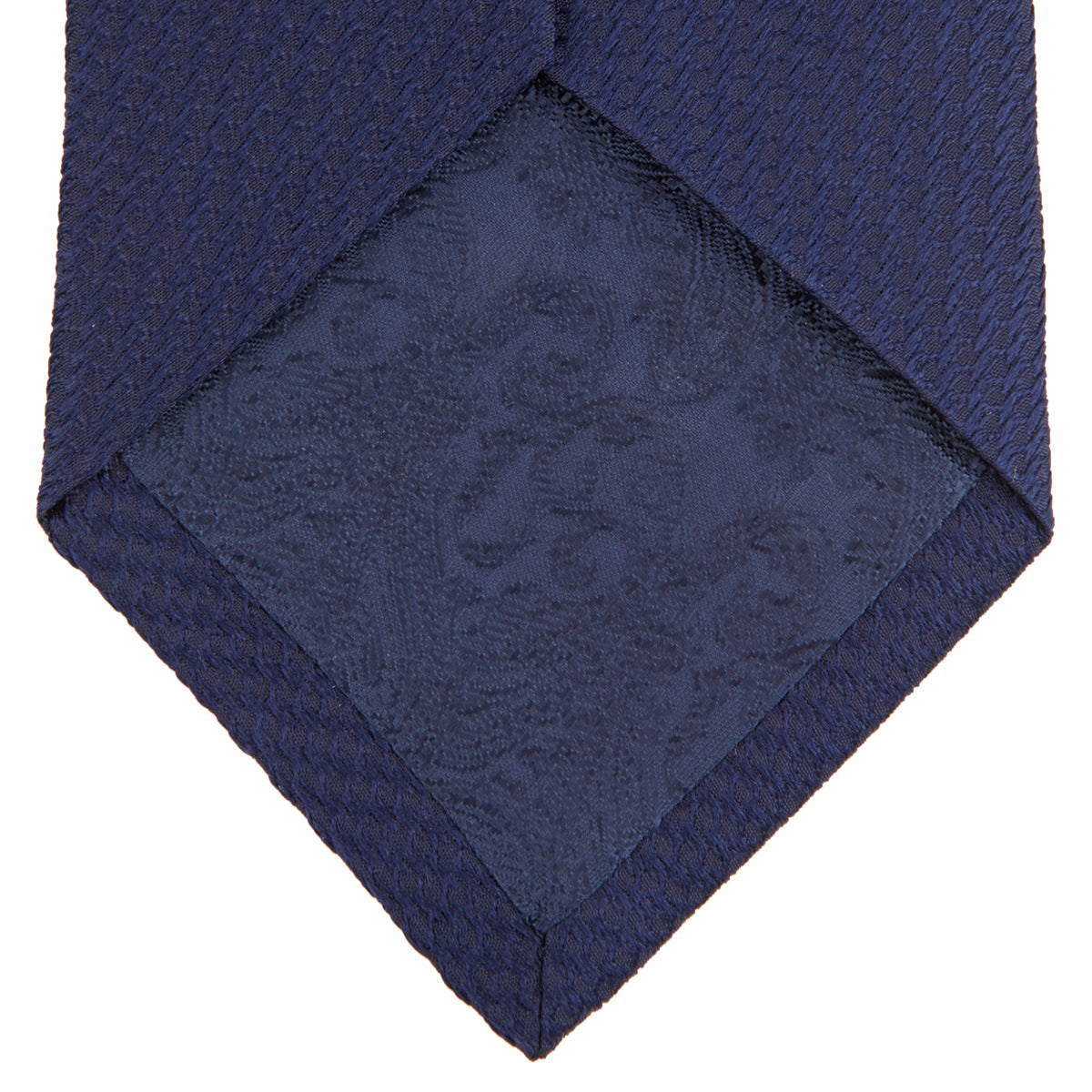 View 4 of product Navy Lace Silk Tie