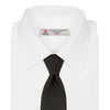 View 2 of product Black Herringbone Silk Tie