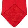 View 4 of product Red Plain Satin Silk Tie