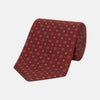 View 1 of product The Great Gatsby Burgundy Printed Silk Tie