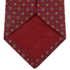 View 4 of product The Great Gatsby Burgundy Printed Silk Tie
