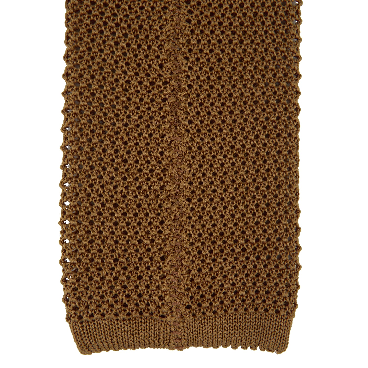 View 4 of product Gold Knitted Silk Tie