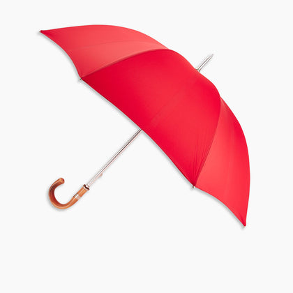 Red Umbrella with Chestnut Crook Image 2