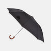 View 1 of product Brown Telescopic Umbrella with Black Maple Crook