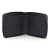 View 2 of product Black Leather 8 C/C Zipped Wallet