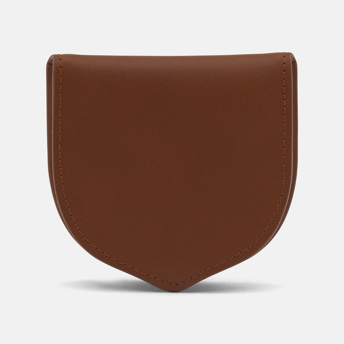 Light Tan Leather Tray Purse