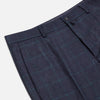 View 2 of product Midnight and Green Check Rupert Trousers