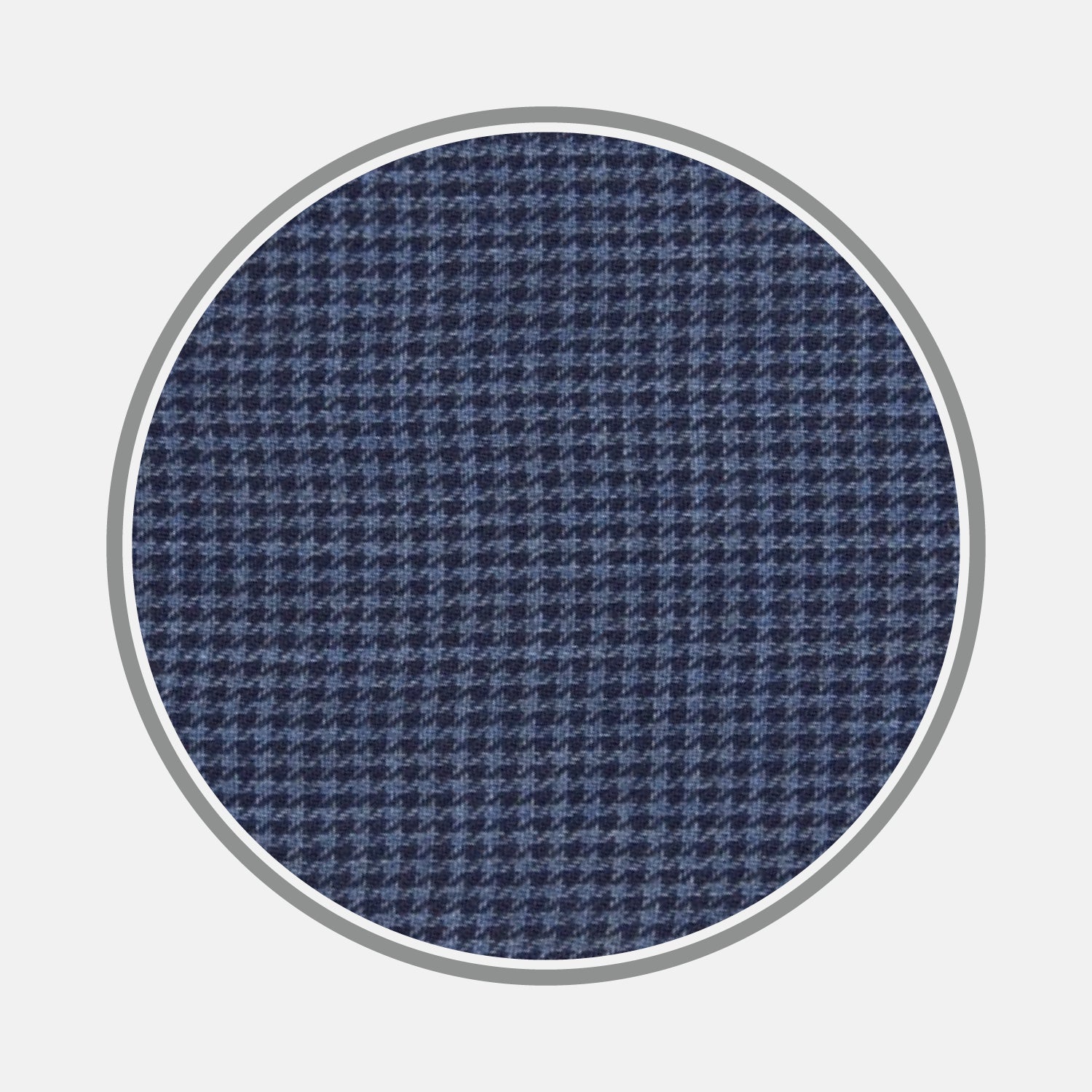Navy Check Flannel Fabric