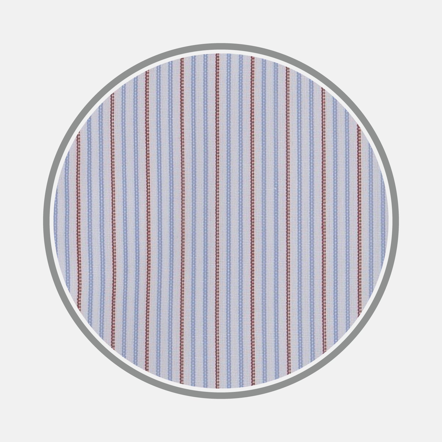 View 1 of product Red and Navy Supraluxe Stripe Fabric