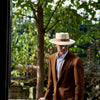 View 3 of product Tobacco Plainweave Cashmere Jacket