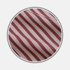 Burgundy Multi Stripe Wool Fabric