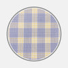 Blue and Yellow Multi Check Silverline Cotton Fabric