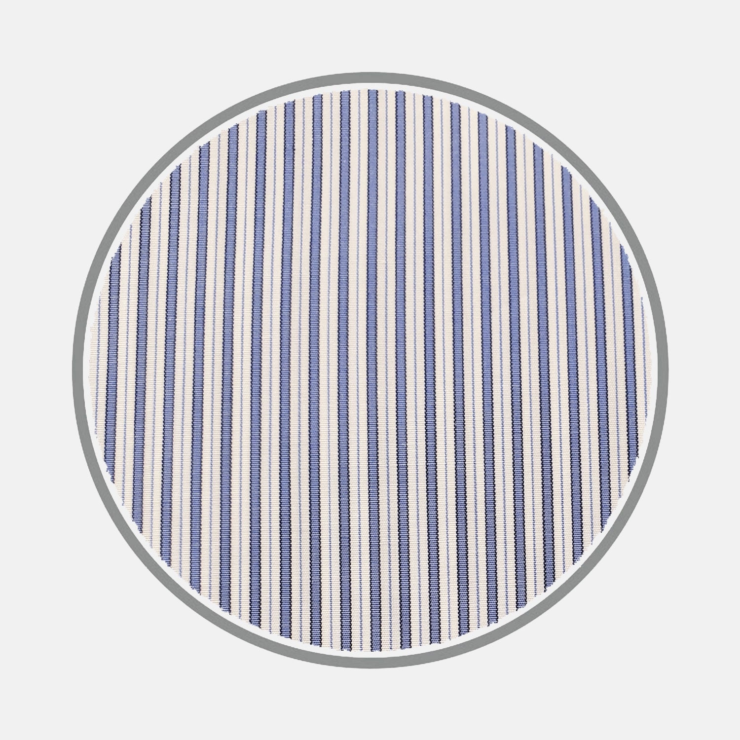 View 1 of product Blue Multi Stripe Silverline Cotton Fabric