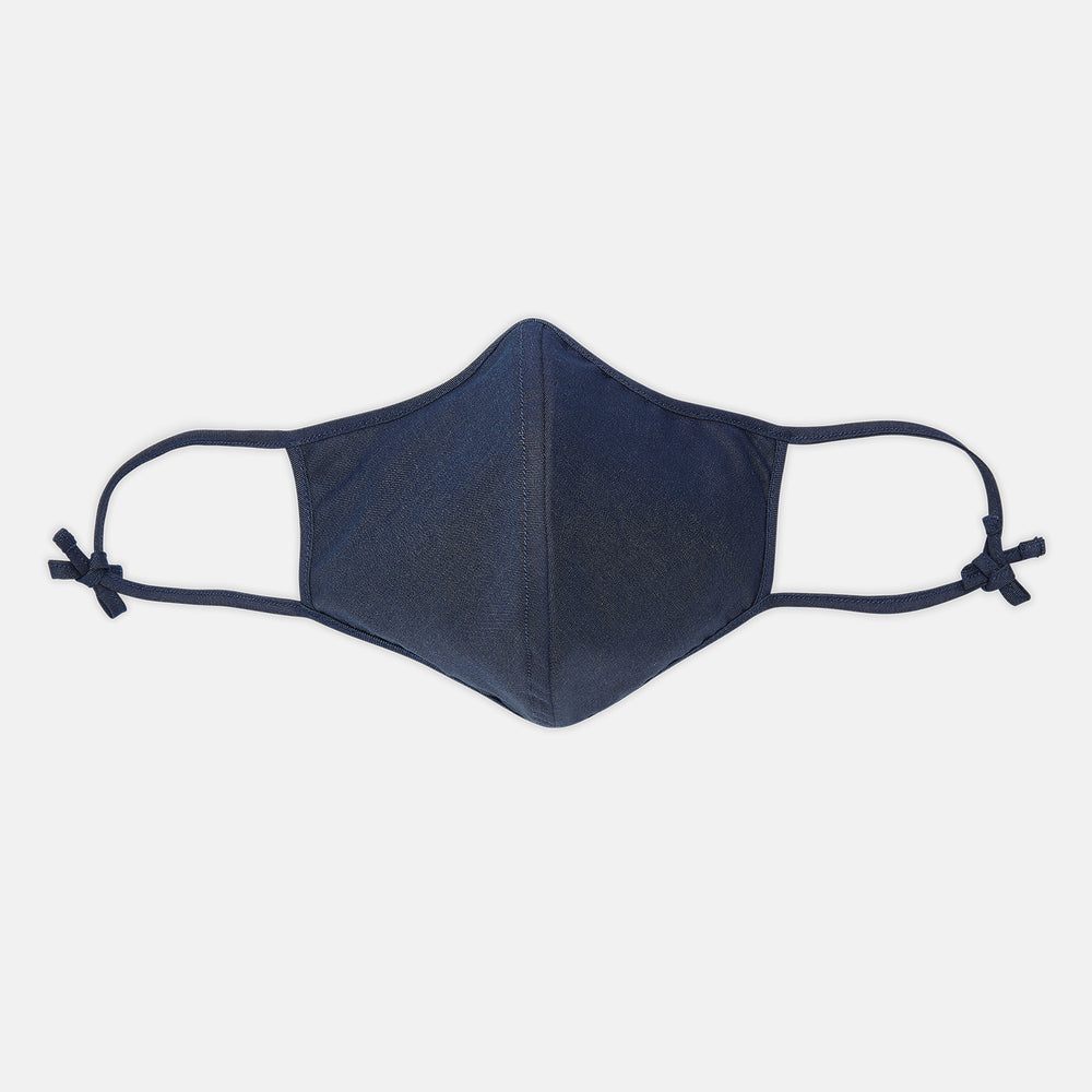 Navy Superfine Cotton Commuter Mask With 3 Viroformula™ Filters