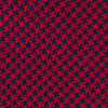 Seven-Fold Navy and Red Houndstooth Silk Tie