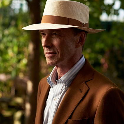 Tobacco Plainweave Cashmere Jacket Image 1