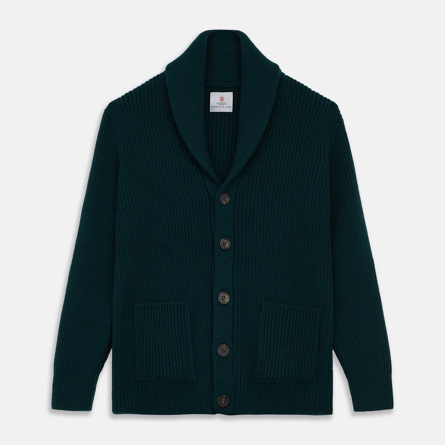 View 1 of product Ainsley Ribbed Shawl Neck Cardigan