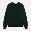 View 1 of product Forest Green Crew Neck Merino Jumper