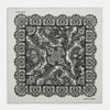 View 1 of product White Persian Paisley Pocket Square