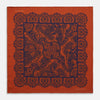 View 1 of product Red Persian Paisley Pocket Square