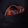 View 3 of product Red Persian Paisley Pocket Square