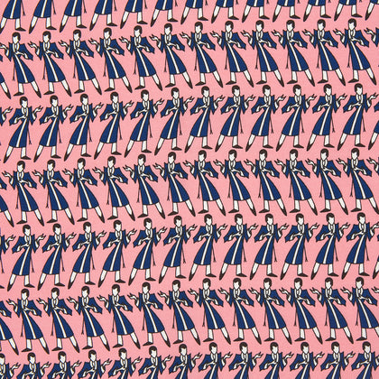 Pink Dressing Gowns Pocket Square Image 2