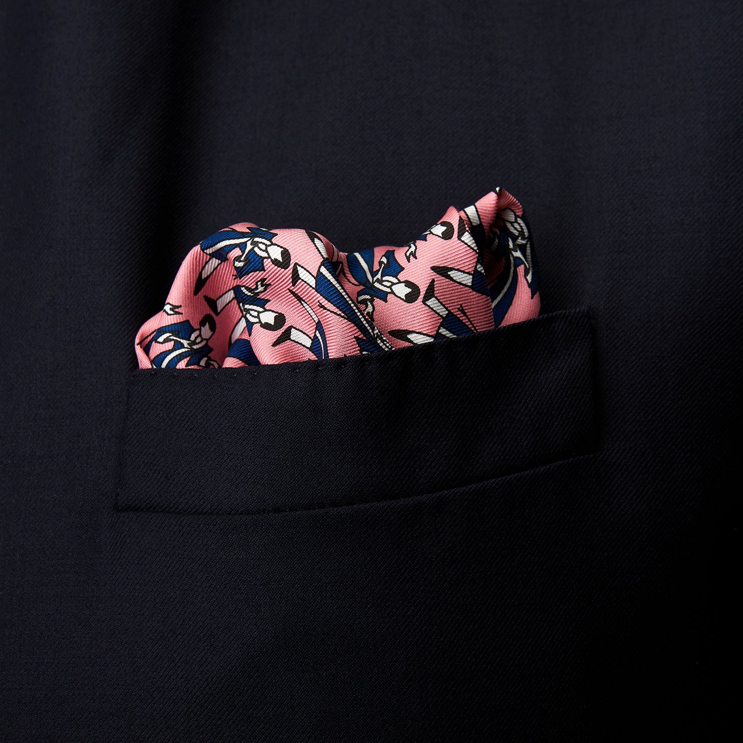 View 2 of product Pink Dressing Gowns Pocket Square