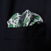 Green Dressing Gowns Pocket Square