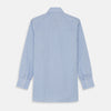 View 5 of product Beige Graph Check Regular Fit Shirt with T&A Collar and 3-Button Cuffs