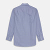 View 6 of product Blue Check Shirt with T&A Collar and 3-Button Cuffs