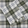 View 5 of product Green Check Shirt with T&A Collar and 3-Button Cuffs