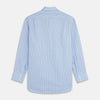 View 5 of product Green Graph Check Regular Fit Shirt with T&A Collar and 3-Button Cuffs