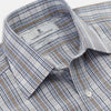 View 2 of product Tonal Beige Regular Fit Shirt with T&A Collar and 3-Button Cuffs