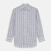 View 1 of product Tonal Beige Regular Fit Shirt with T&A Collar and 3-Button Cuffs