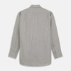 View 4 of product Blue Multi Check Cotton-Cashmere Shirt with T&A Collar and 3-Button Cuffs