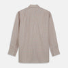 View 4 of product Pink Multi Check Cotton-Cashmere Shirt with T&A Collar and 3-Button Cuffs