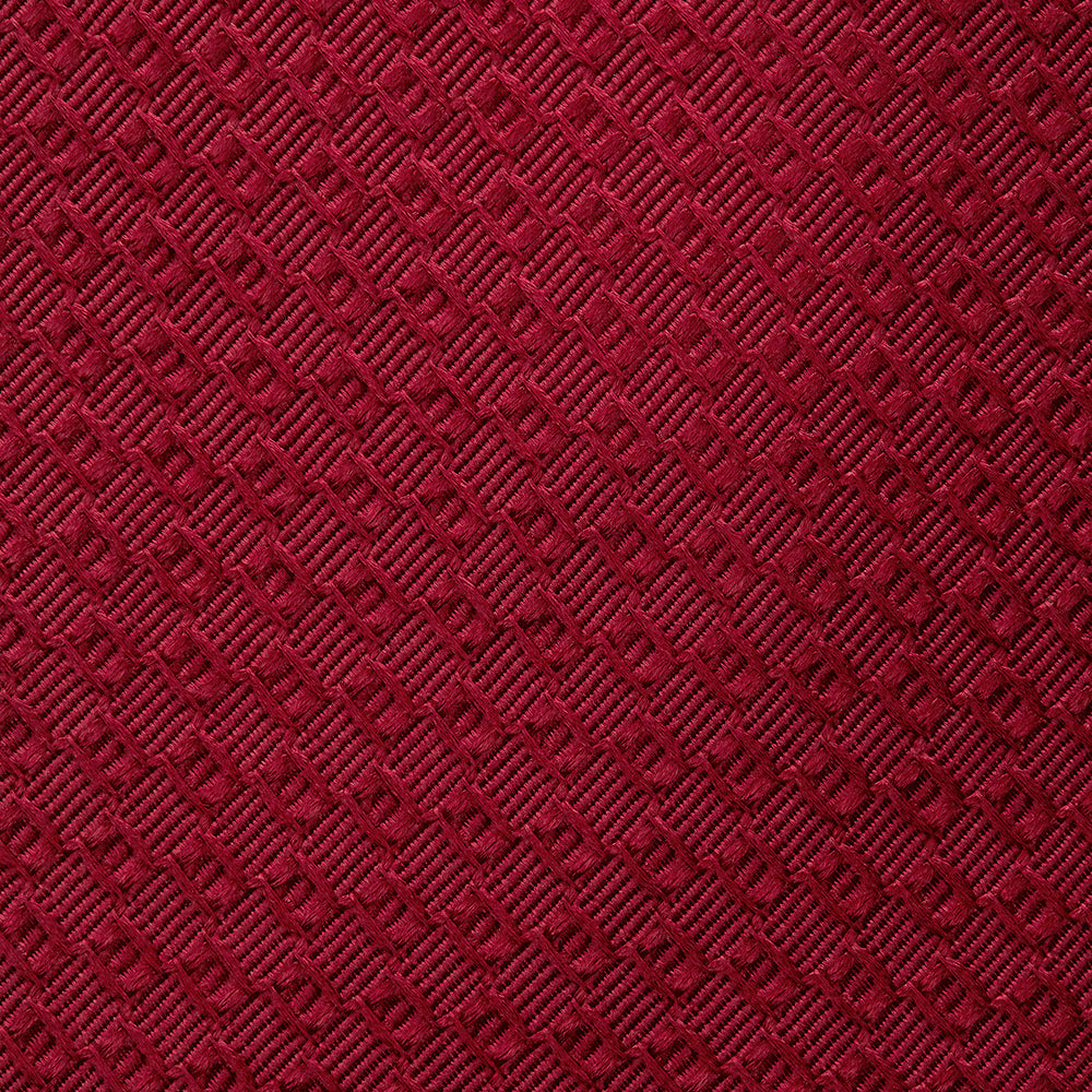 Burgundy Abstract Tonal Silk Jacquard Tie