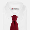 View 2 of product Burgundy Abstract Tonal Silk Jacquard Tie