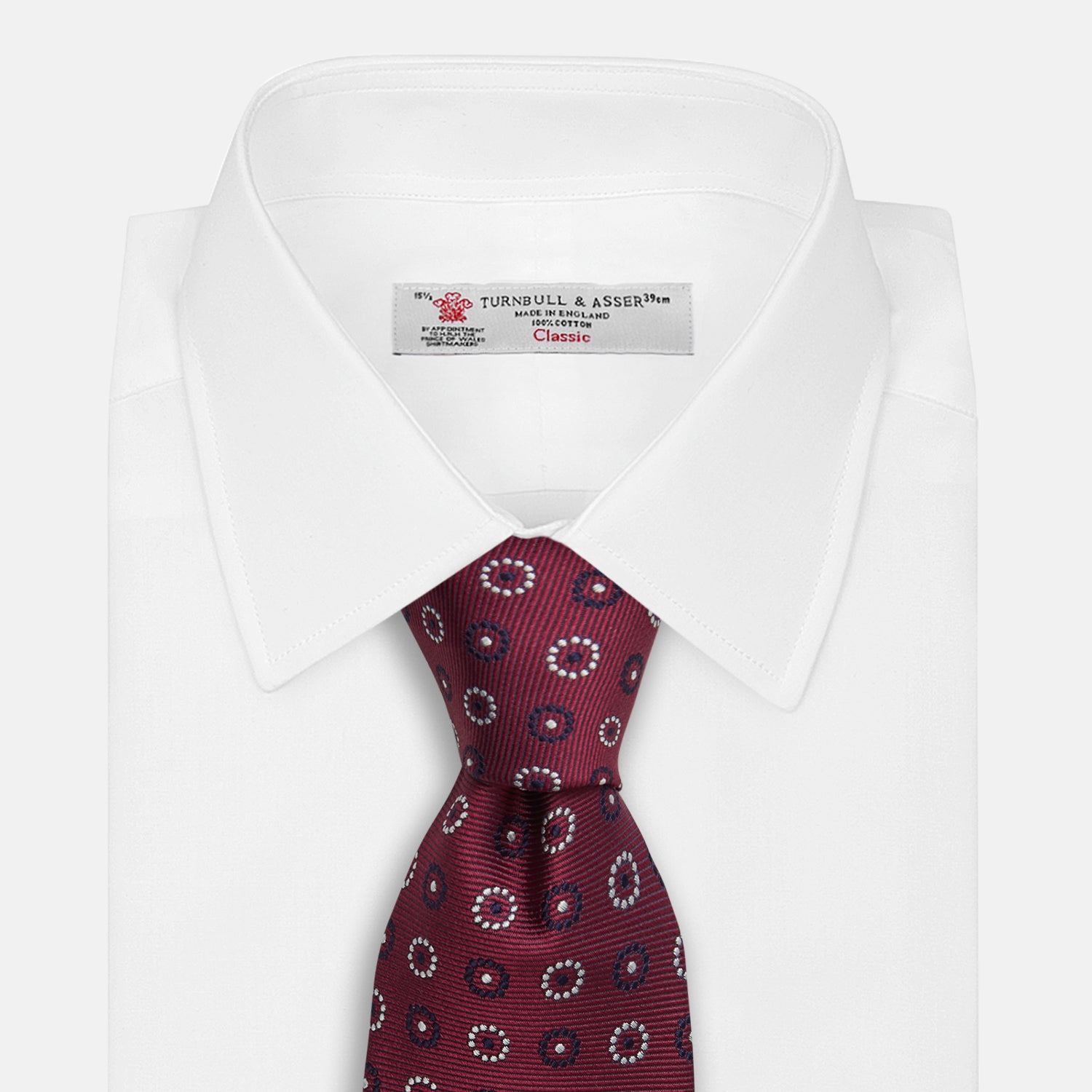 View 2 of product Red Spheric Emblem Tie